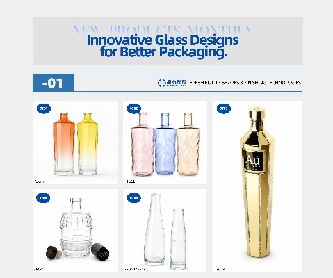Changyou Glass представляет новинки июля 2026 года: новые дизайны стеклянных бутылок для алкоголь...